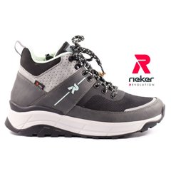 Фотография 1 женские осенние ботинки RIEKER W0061-45 grey