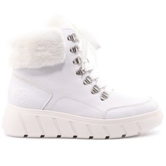 Фотография 1 женские зимние ботинки RIEKER Y3502-80 white