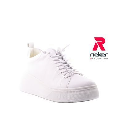 Фотография 2 Женские кеды RIEKER W2301-80 white