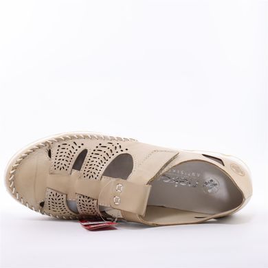 Фотографія 5 Жіночі літні туфлі з перфорацією RIEKER 49958-61 beige