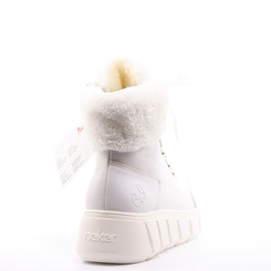 Фотографія 5 жіночі зимові черевики RIEKER Y3502-80 white