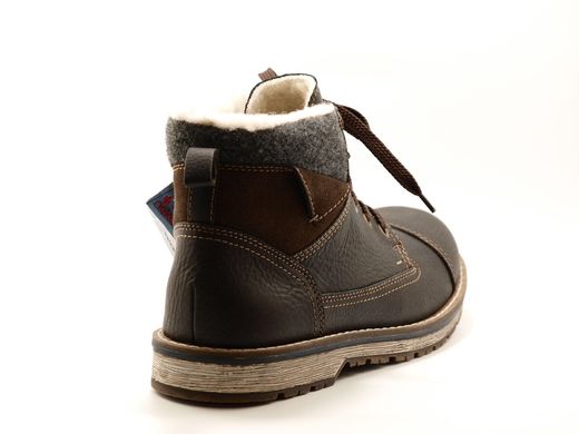 Фотография 4 зимние мужские ботинки RIEKER 39230-25 brown