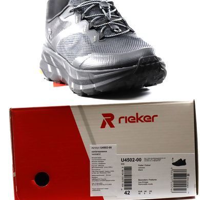 Фотографія 8 Кросівки чоловічі RIEKER U4502-00 black