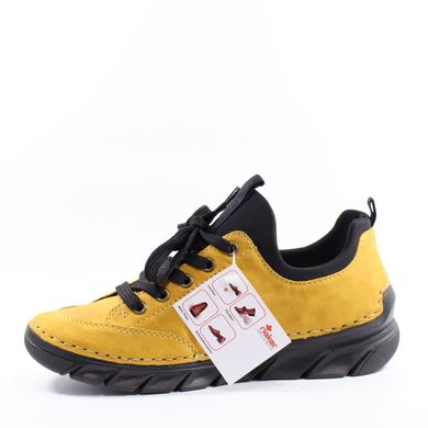 Фотографія 3 туфлі RIEKER 55073-68 yellow