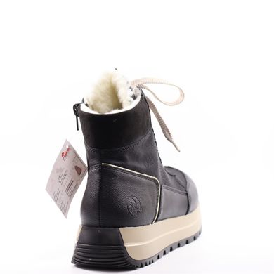 Фотография 5 женские зимние ботинки RIEKER N4008-00 black