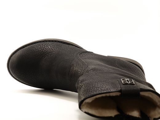 Фотография 5 Зимние женские полусапоги RIEKER Z9583-00 black