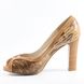 женские туфли на каблуке с открытым носком LE FOLLIE 17-405041L фото 3 mini
