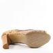 женские туфли на каблуке с открытым носком LE FOLLIE 17-405041L фото 6 mini