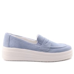 Фотографія 1 жіночі туфлі лофери REMONTE (Rieker) D1C05-11 blue
