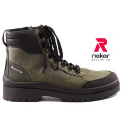 Фотография 1 зимние мужские ботинки RIEKER U0270-54 green