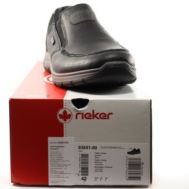 Фотография 8 Мужские туфли RIEKER 03651-00 black