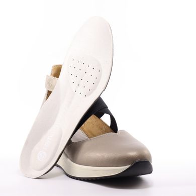 Фотография 3 туфли женские REMONTE (Rieker) D2411-90 metallic