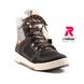 женские зимние ботинки RIEKER W0170-00 black фото 2 mini
