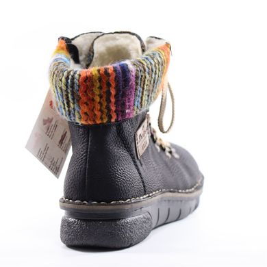 Фотографія 5 жіночі зимові черевики RIEKER 73343-00 black