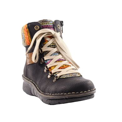 Фотографія 2 жіночі зимові черевики RIEKER 73343-00 black