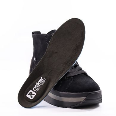 Фотография 3 женские осенние ботинки RIEKER W0960-00 black