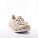 Женские летние туфли с перфорацией RIEKER N42K2-62 beige фото 2 mini