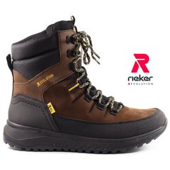 Фотография 1 зимние мужские ботинки RIEKER U0171-25 brown