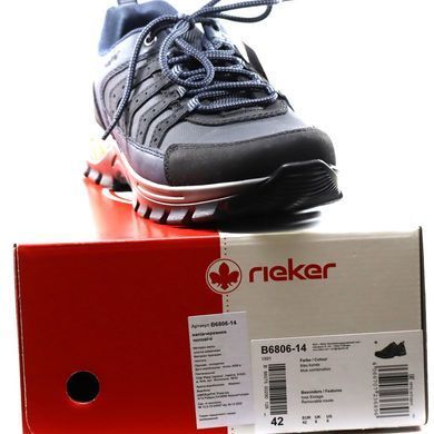 Фотографія 8 Кросівки чоловічі RIEKER B6806-14 blue