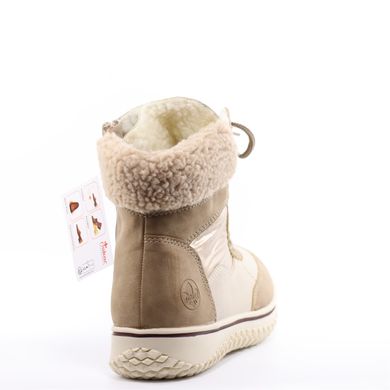 Фотография 5 женские зимние ботинки RIEKER Z4002-64 beige