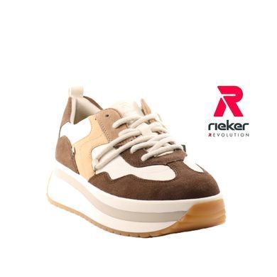 Фотография 2 Кроссовки женские RIEKER W0900-25 brown