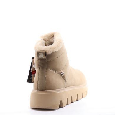 Фотографія 5 Жіночі зимові черевики RIEKER W2070-20 beige
