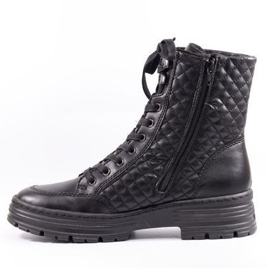 Фотография 3 Зимние женские полусапоги RIEKER X8501-00 black