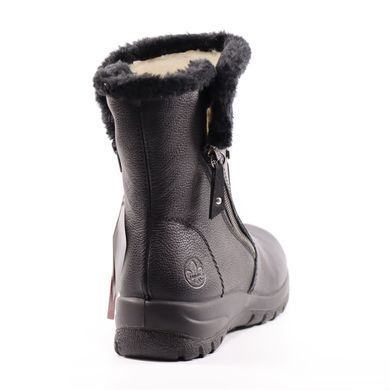 Фотография 5 Зимние женские полусапоги RIEKER Z7181-00 black