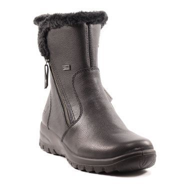 Фотография 2 Зимние женские полусапоги RIEKER Z7181-00 black