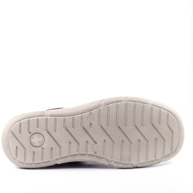 Фотографія 6 чоловічі літні туфлі з перфорацією RIEKER 04050-40 grey