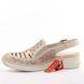 Жіночі літні туфлі з перфорацією RIEKER 48763-60 beige фото 3 mini