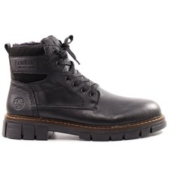 Фотография 1 зимние мужские ботинки RIEKER 32203-00 black