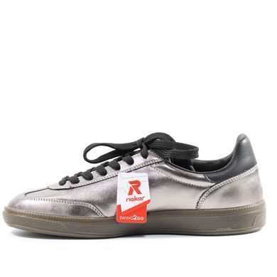 Фотография 4 Женские кеды RIEKER W2200-91 silver