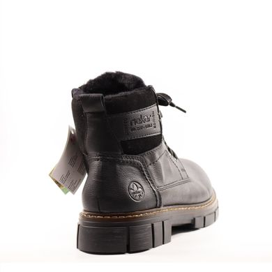 Фотография 4 зимние мужские ботинки RIEKER 32203-00 black