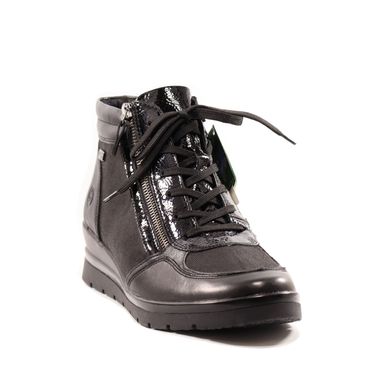 Фотографія 2 жіночі осінні черевики REMONTE (Rieker) R0770-01 black