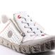 жіночі літні туфлі з перфорацією RIEKER L0355-80 white фото 3 mini