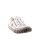 женские летние туфли с перфорацией RIEKER L0355-80 white фото 2 mini