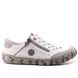 жіночі літні туфлі з перфорацією RIEKER L0355-80 white фото 1 mini