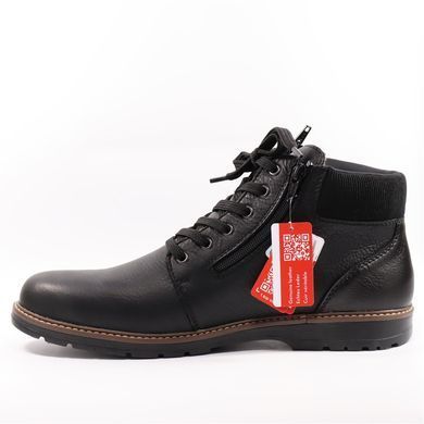Фотография 4 Зимние мужские ботинки RIEKER 10503-00 black