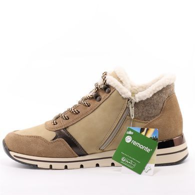 Фотографія 4 Жіночі зимові черевики REMONTE (by Rieker) R6774-65 beige