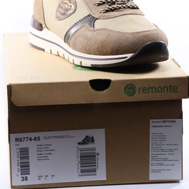 Фотографія 8 Жіночі зимові черевики REMONTE (by Rieker) R6774-65 beige