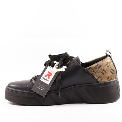 Фотография 4 туфли женские RIEKER W0502-01 black
