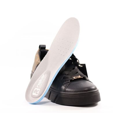 Фотография 3 туфли женские RIEKER W0502-01 black
