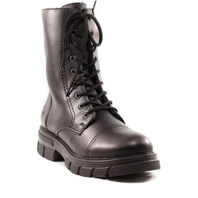Фотография 2 женские осенние ботинки RIEKER Z9107-00 black