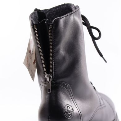 Фотографія 6 жіночі осінні черевики RIEKER Z9107-00 black