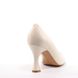 жіночі туфлі на високих підборах BRAVO MODA 0003 krem skora фото 4 mini