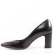 жіночі туфлі на середньому підборі BRAVO MODA 1878 black skora фото 3 mini