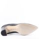 жіночі туфлі на середньому підборі BRAVO MODA 1878 black skora фото 6 mini