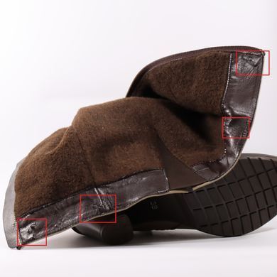 Фотография 7 Женские осенние (демисезонные) сапоги Ulmani shoes 21558 уценка