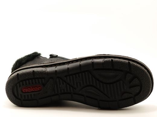 Фотография 6 Женские зимние ботинки RIEKER 73352-00 black